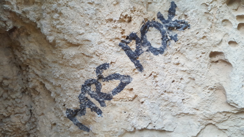 Full-on tufa wrangling.