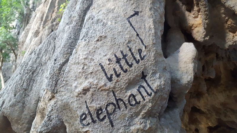 Big elephant is really just a second half of little elephant.