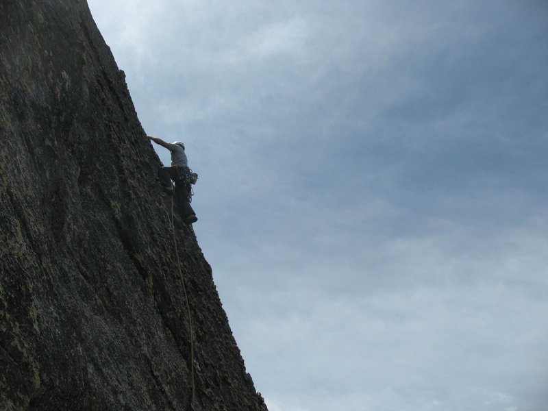 Gerry Jessuran mid way up on Pitch #3.