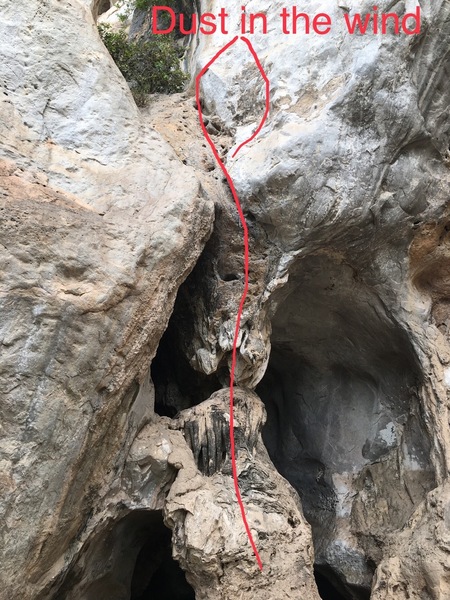 Dust in the wind line. Left is 6A, right is 6B.