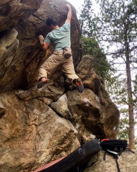 A committing move to the sloper. Killer moves, a must do.