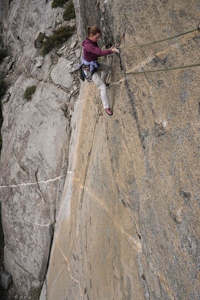 traverse to anchor on pitch 1