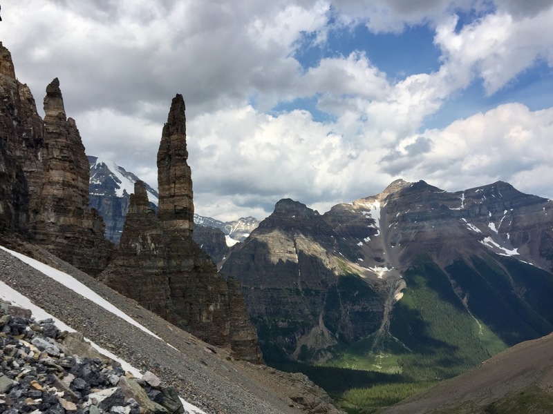 Approach to the Grand Sentinel (June 2018)