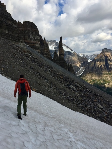 Approach to the Grand Sentinel (June 2018)