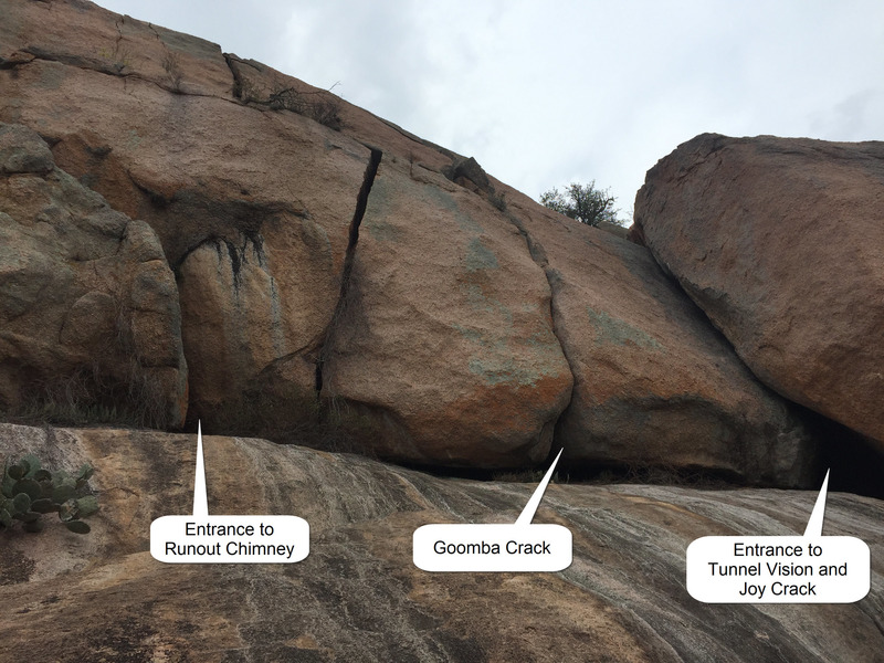 Right side of the Southeast Face of Buzzard's Roost.