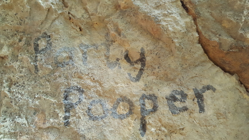 This route is definitely not a party pooper. Fun moves on moderate Terrain.