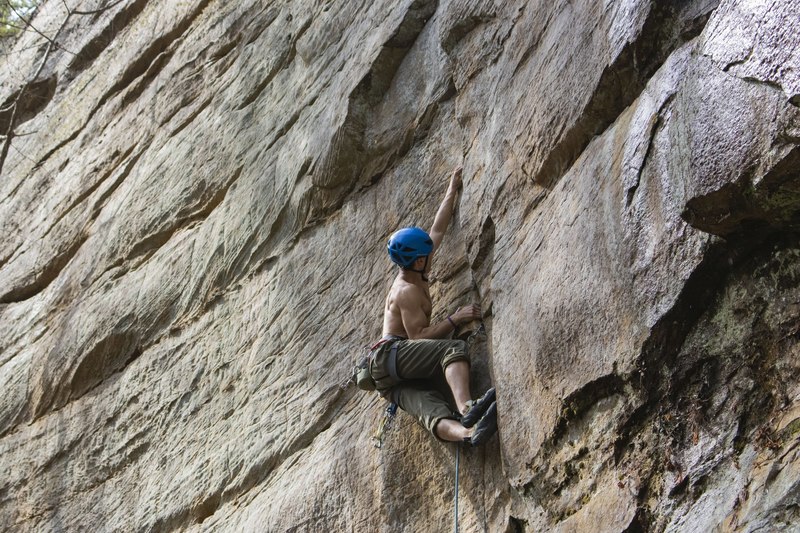 Rock Climb Flash Point, Red River Gorge