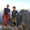 FFA team, Jacob Cook and Drew Marshall, on the summit.  well done guys!!