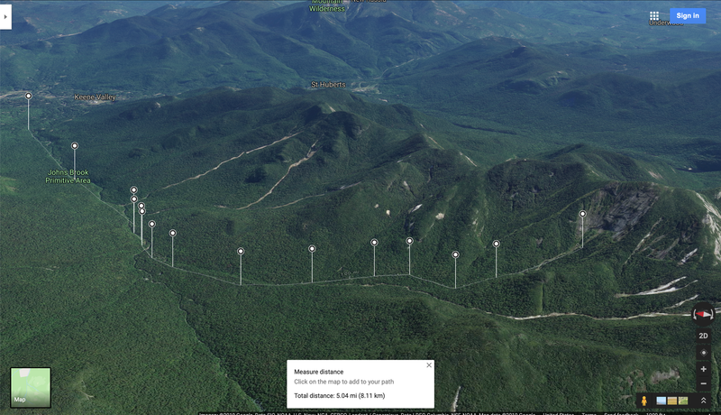 This is a roughly sketched out approach path