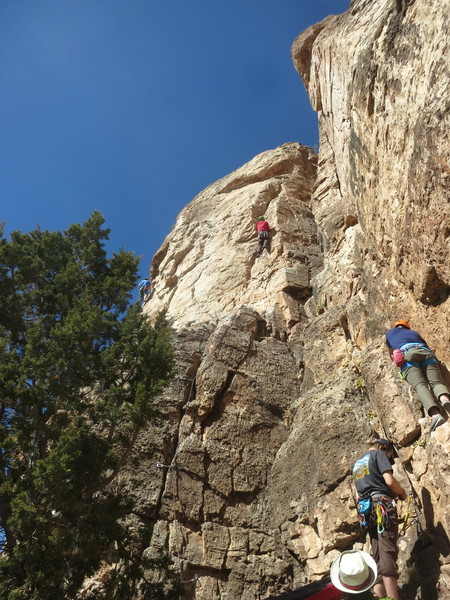 Navigating the upper dihedral on the FA.