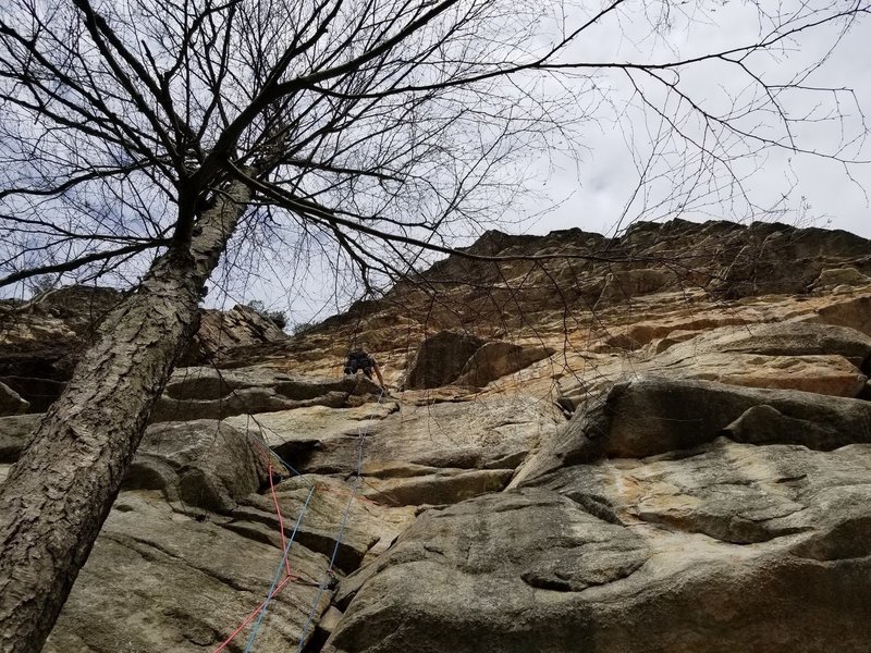 Rock Climb Land of The Giants, The Gunks