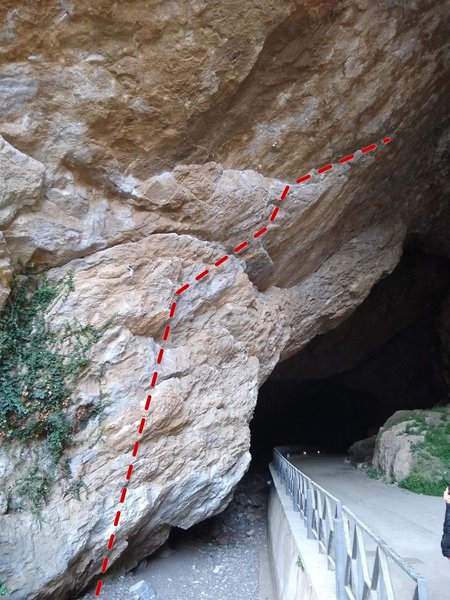 Grotto left side routes