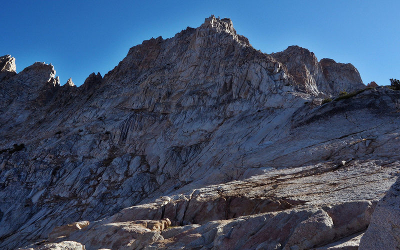 The West Ridge from the top of the so called 'dome' above Burro Pass
