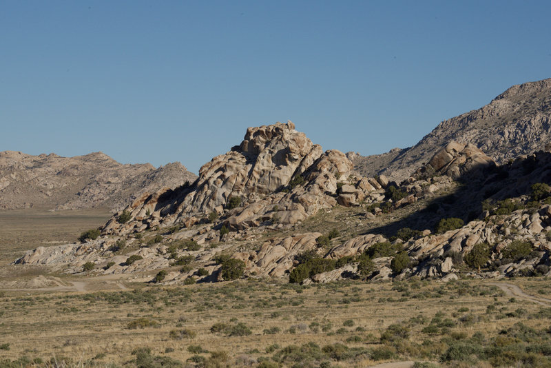 The Quarry as seed from the southwest. The "actual" quarry is visible