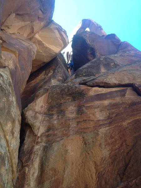 Trevor on the last pitch.