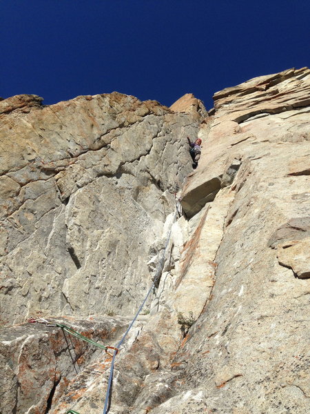 Vanessa Scharf making it look easy on Pitch 3 (Chocolate Snot Rockets).