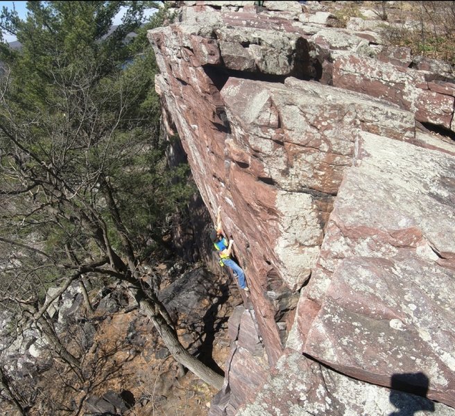 Onsight Free Solo in honor of John Gill and the DLFA