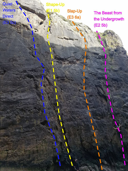 East Wall, Huntsman's Leap, Pembroke