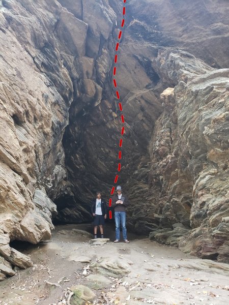 Soviet Cave, with most of the Motherland line