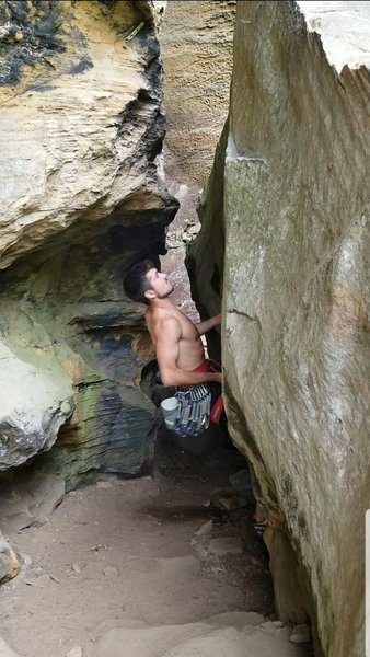 Starting on the double undercling.