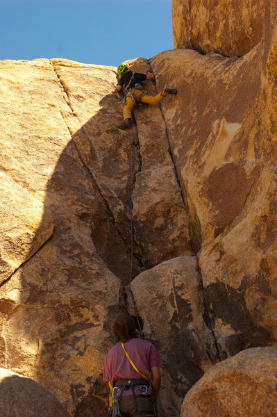 Rock Climb Cranny, Joshua Tree National Park