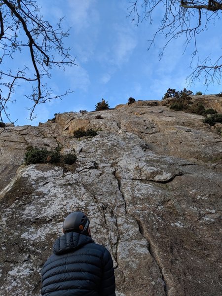 A toprope lap on Paradise Lost