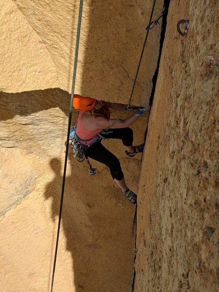 The 1st crux