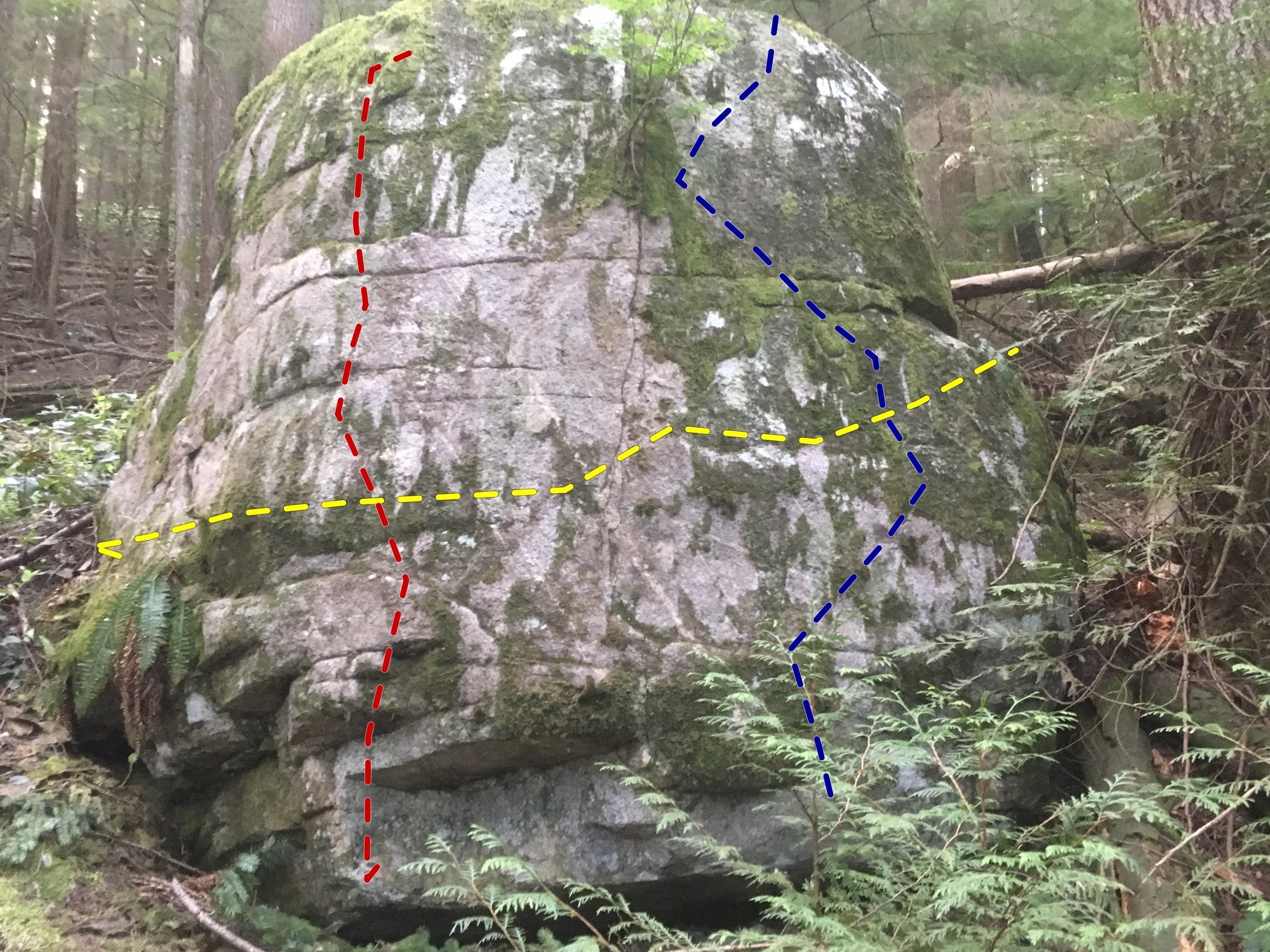 Ledge-view traverse