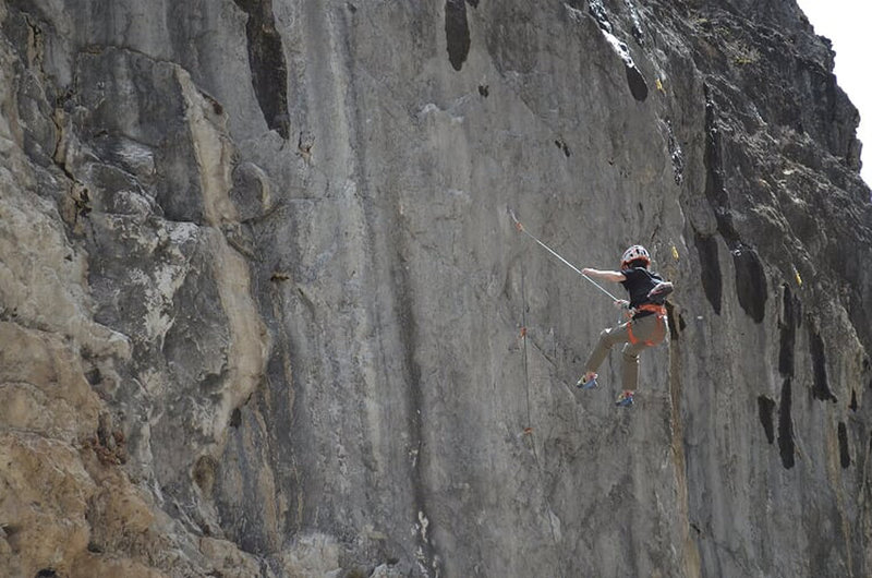 Falling off the route