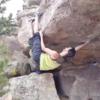 Double toe hook (apparently aka tall person) beta. I've seen a couple different ways to finish this problem but this is my favorite.