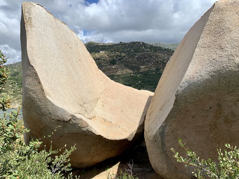 The Eggshell Boulder