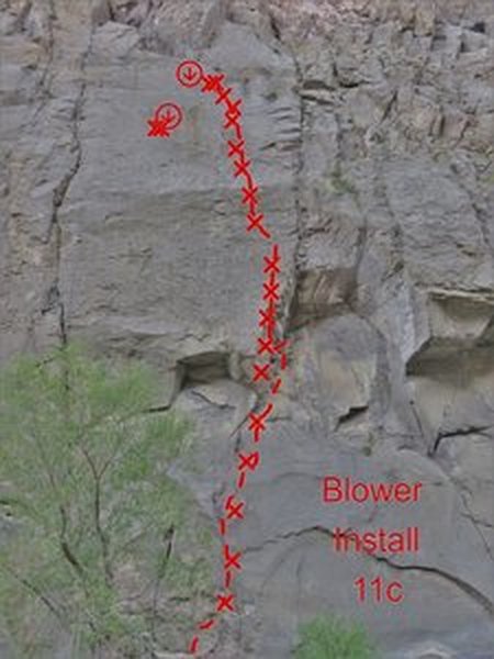Blower topo