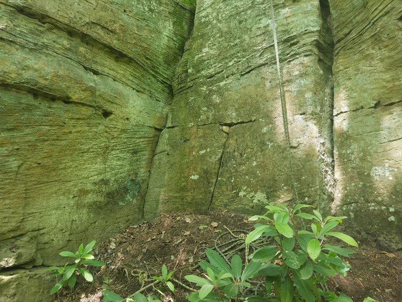 Base of the climb