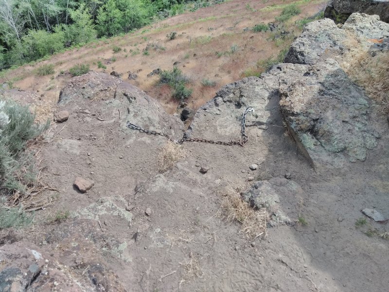 First top-rope anchor