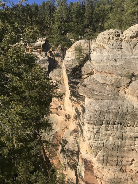 View of pitch three
