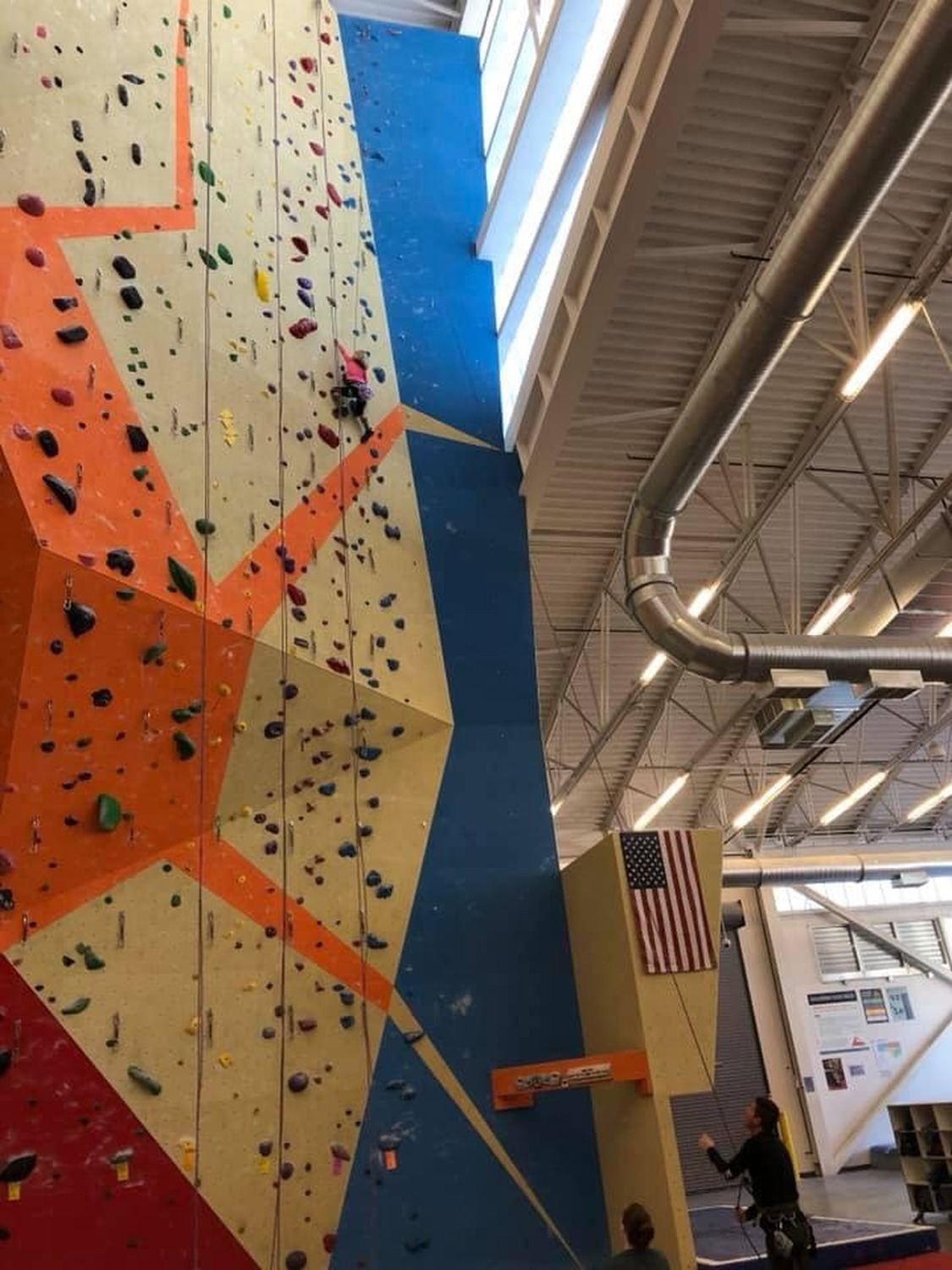one of the 60' walls at Stone Summit Kennesaw