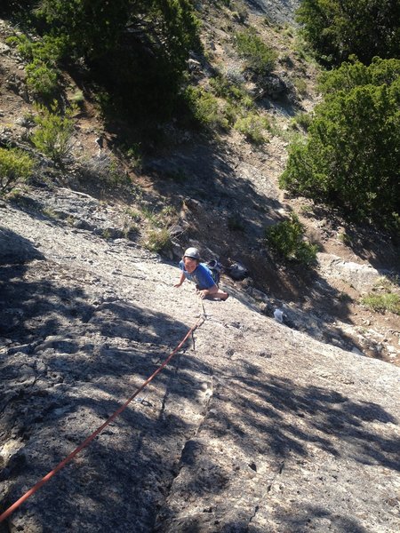 Ritter climbing