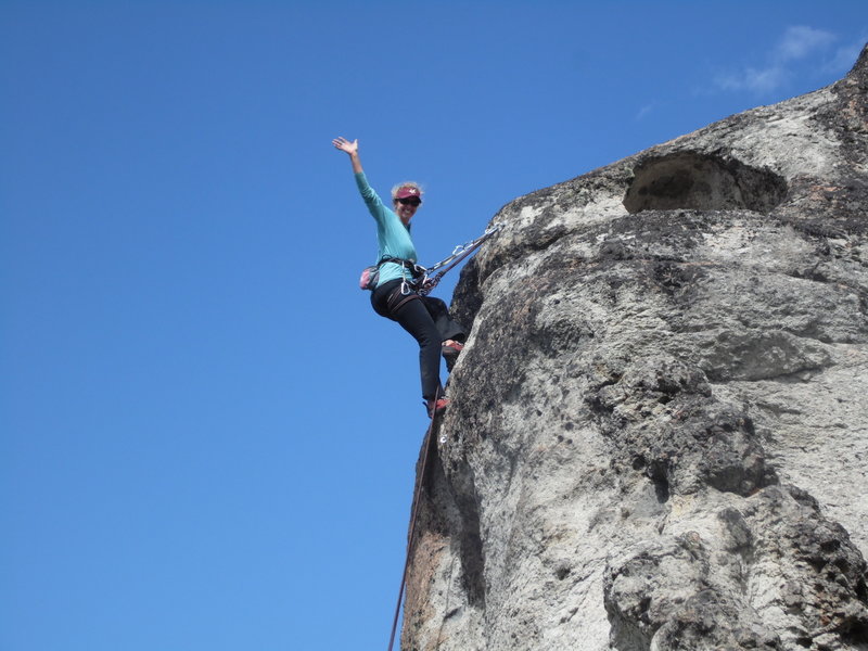 Made it to the top