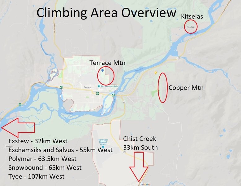 Rock Climbing in Terrace, British Columbia