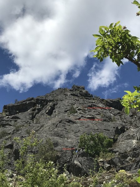 February Buttress View