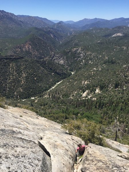 Scramble to the summit with a great view