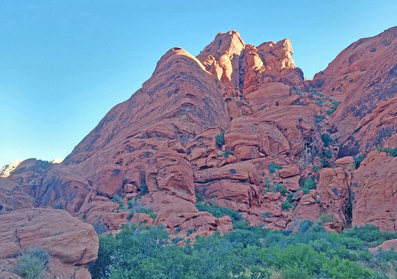 three SouthWest+South ridges of Calico Peak