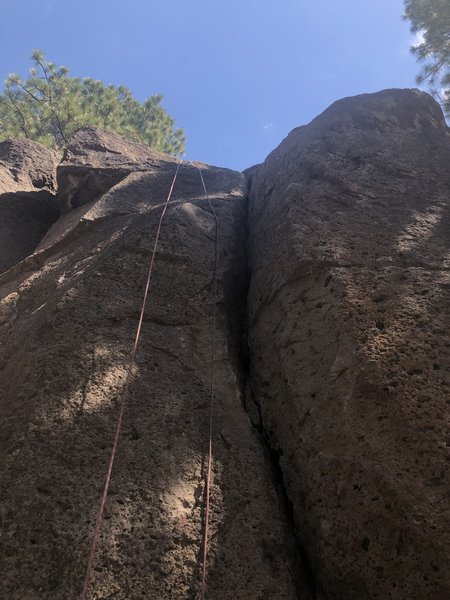 The route from below