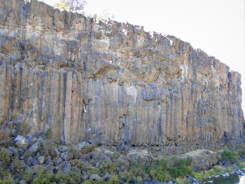 The amazing basalt columns of the Lower