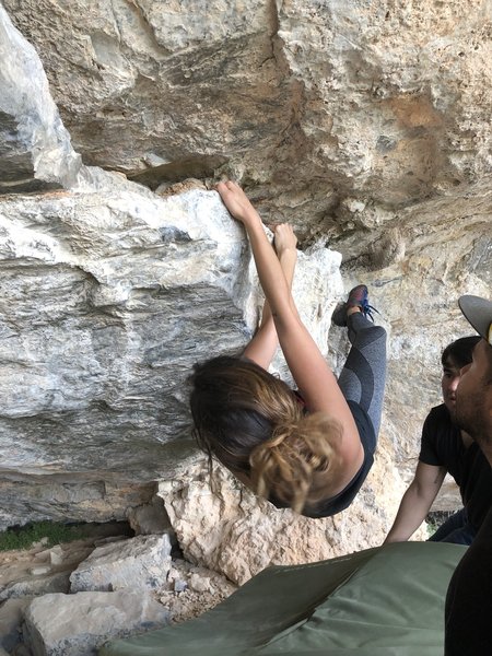 Good place to boulder during hot sunny days.