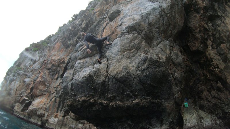 Shaking out before the crux