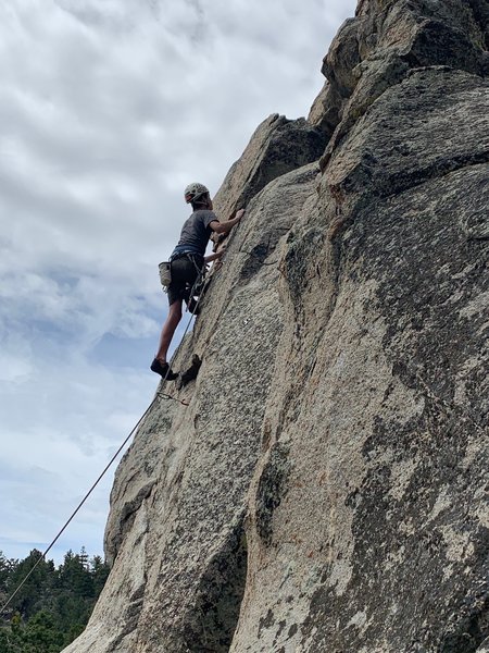 Bryn Owen at the crux of Endless Sky.