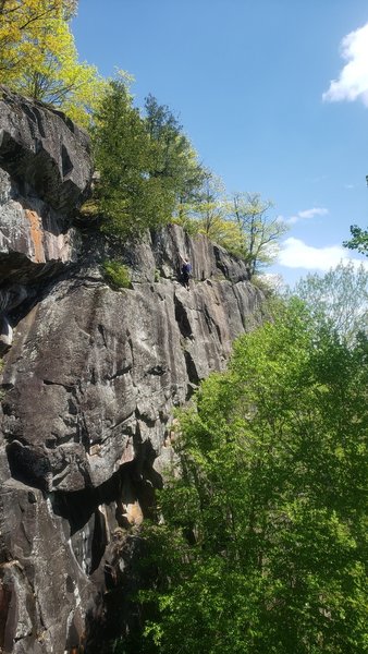 Fantastic view on top of this route