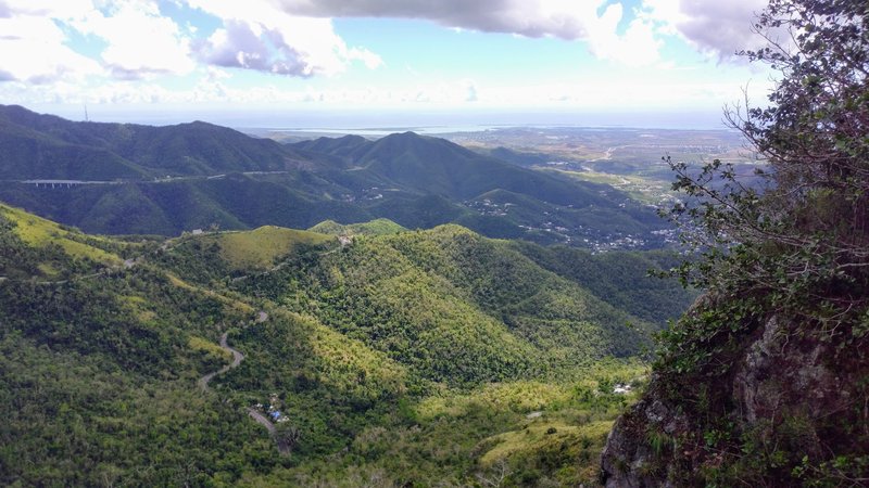 The view from the anchors, from the route Nellie or its neighbors