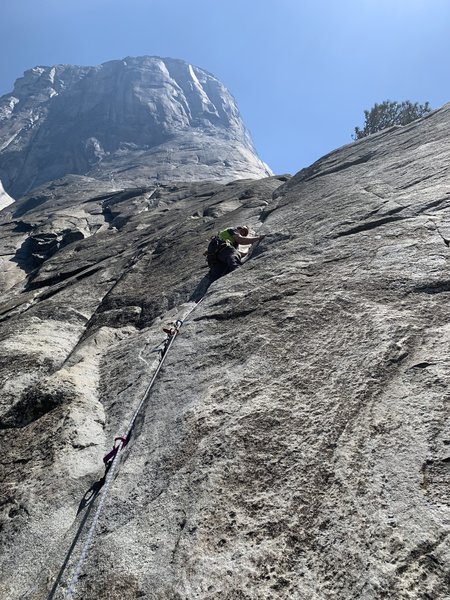 Bob T - Leading Trad - 'Fun climb, great view'